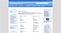 Desktop Screenshot of affiliateprogramslocator.com